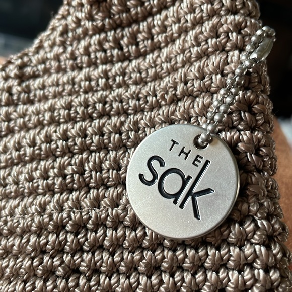 The Sak Tan V-Neck Hand Crocheted Bag - Picture 7 of 16